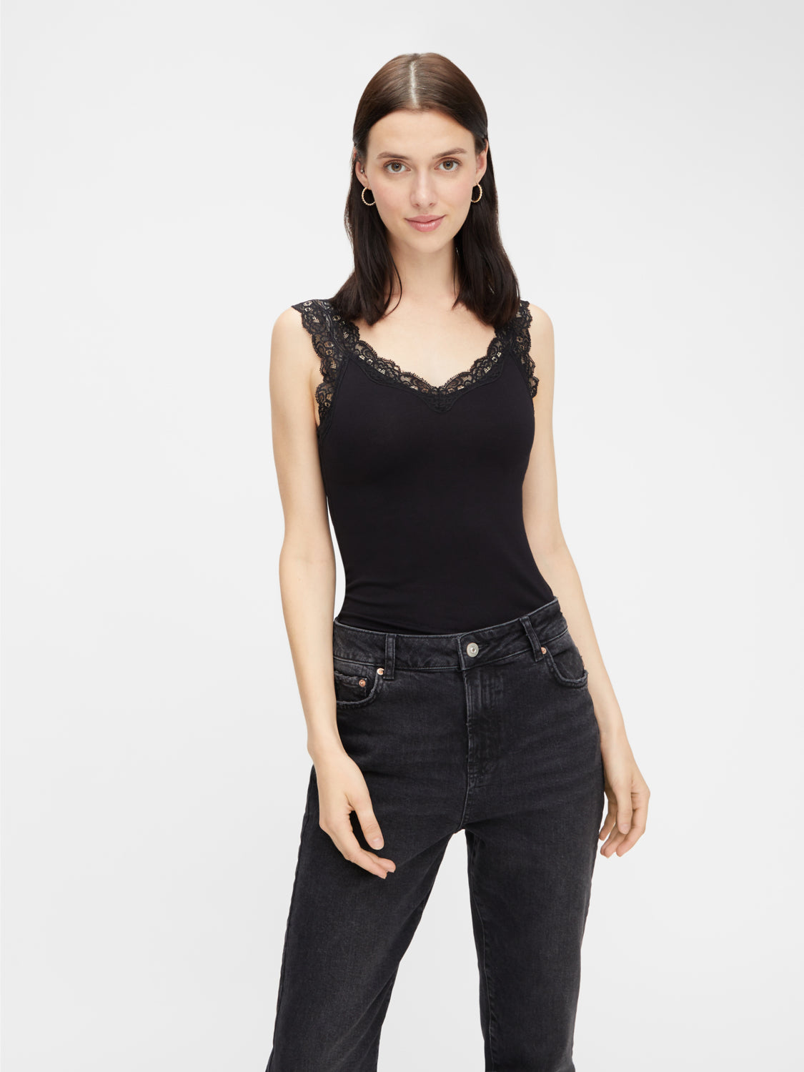 PCBARBERA Tank Top - Black
