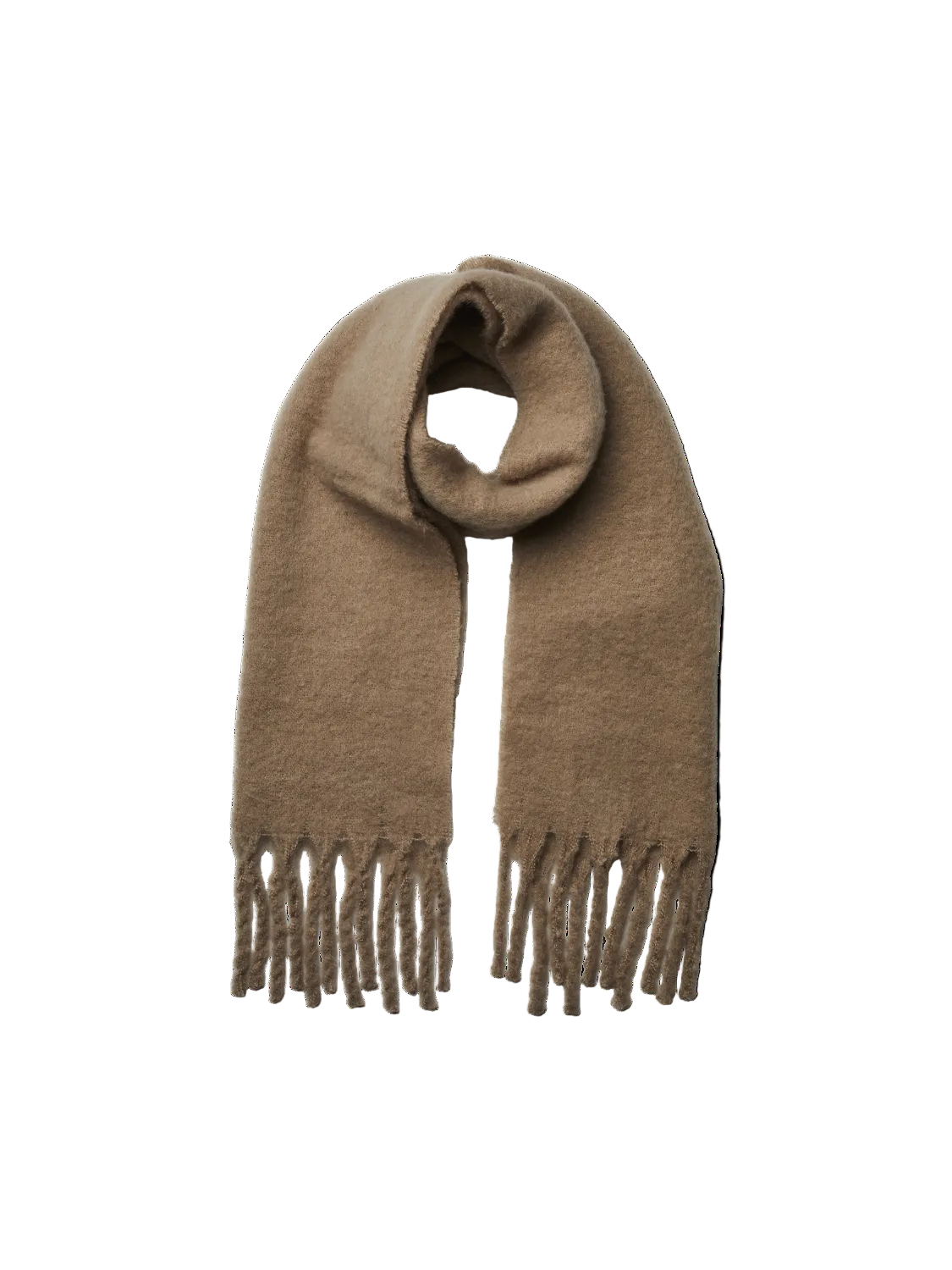 PCNIKITA Scarf - Silver Mink