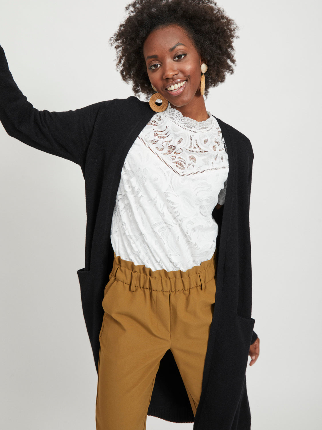 VIRIL Cardigan - black