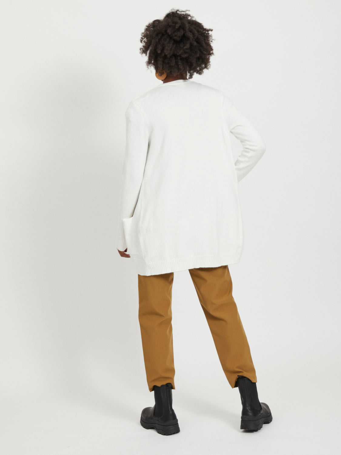 VIRIL Cardigan - White Alyssum